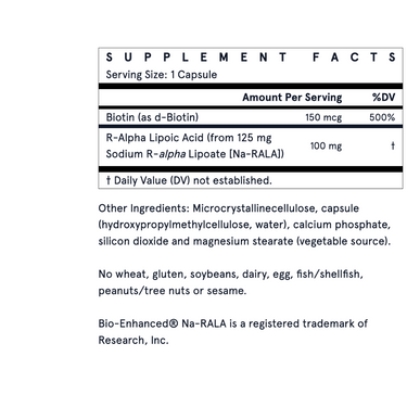 R-Alpha Lipoic Acid